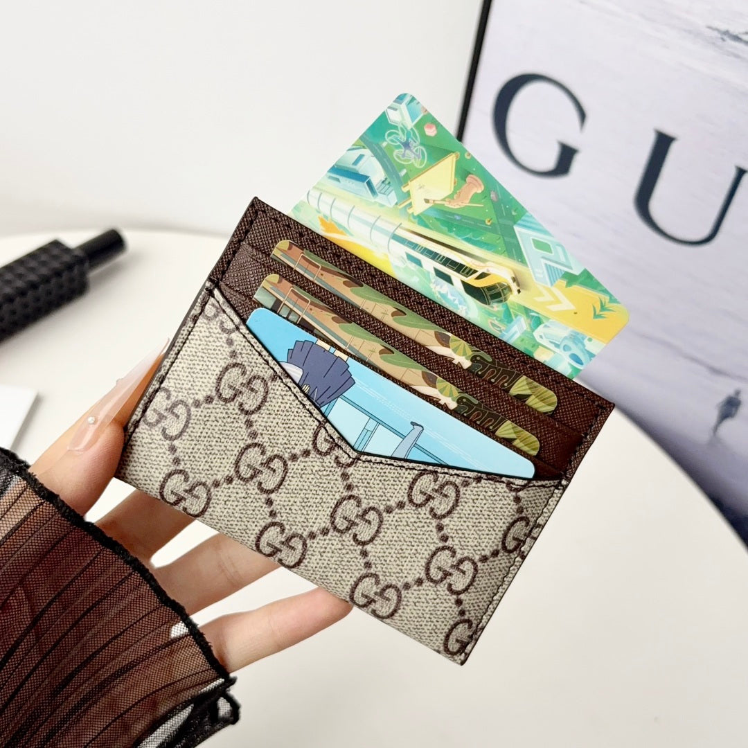 High-quality  Leather GG  Card Wallet-LA260026