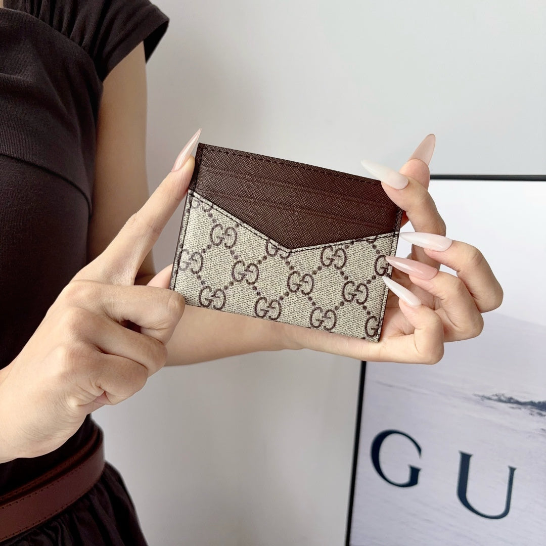 High-quality  Leather GG  Card Wallet-LA260026