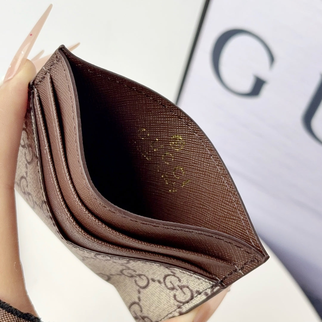 High-quality  Leather GG  Card Wallet-LA260026